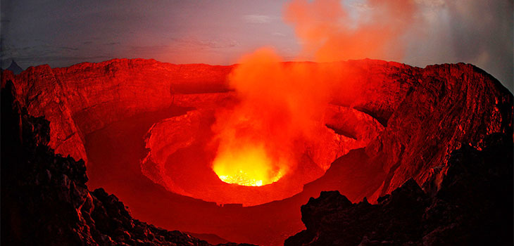 Image result for Nyiragongo volcano