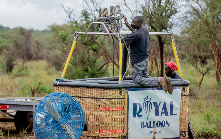 Rwanda Hot Air Balloon