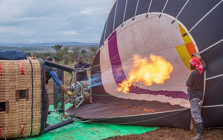 Rwanda Hot Air Balloon