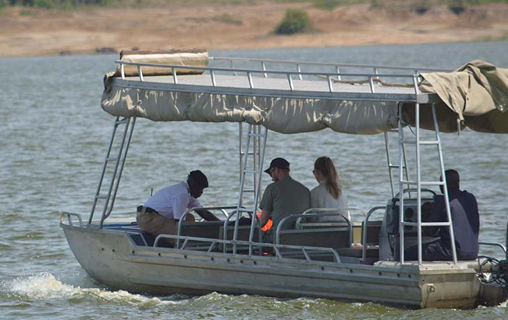 Boat ride on Kazinga Channel