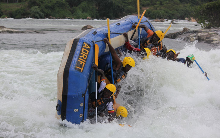 white water rafting