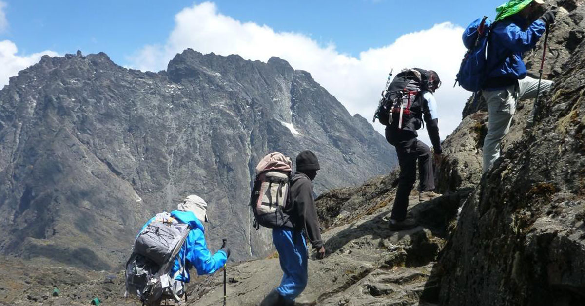 Mountain hiking experience Uganda