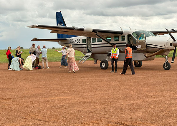 Private flying Safari in Murchison-falls